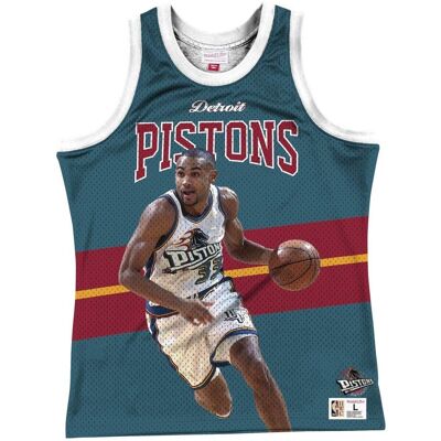 Koszulka Bezrękawnik Mitchell & Ness Nba Detroit Pistons Grant Hill-Xxl Koszulka Bezrękawnik Mitchell & Ness Nba Detroit Pistons Grant Hill-Xxl