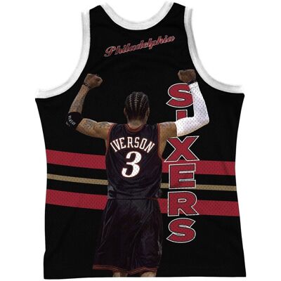 Koszulka Bezrękawnik Mitchell & Ness Nba Philadelphia 76ers Allen Iverson-L Koszulka Bezrękawnik Mitchell & Ness Nba Philadelphia 76ers Allen Iverson-L