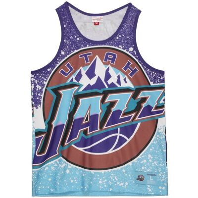 Koszulka Bezrękawnik Mitchell & Ness Nba Utah Jazz Tank Top-Xxxl Koszulka Bezrękawnik Mitchell & Ness Nba Utah Jazz Tank Top-Xxxl