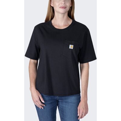 Koszulka Damska Bawełniana Z Kieszonką Carhartt Lightweight Crewneck - M Koszulka Damska Bawełniana Z Kieszonką Carhartt Lightweight Crewneck - M