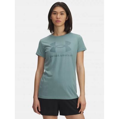 KOSZULKA DAMSKA T-SHIRT DAMSKI SPORTOWY UNDER ARMOUR Rival Logo S KOSZULKA DAMSKA T-SHIRT DAMSKI SPORTOWY UNDER ARMOUR Rival Logo S