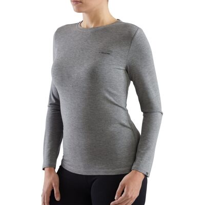 Koszulka Damska Z Bambusa I Merino Długi Rękaw Viking Teres Bamboo 08 Szary - S Koszulka Damska Z Bambusa I Merino Długi Rękaw Viking Teres Bamboo 08 Szary - S