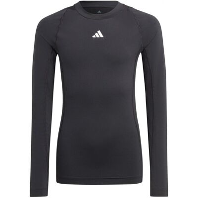 Koszulka dla dzieci adidas Techfit Aeroready Long Sleeve Tee czarna IA2025 - 176CM Koszulka dla dzieci adidas Techfit Aeroready Long Sleeve Tee czarna IA2025 - 176CM