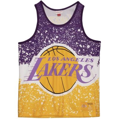 Koszulka Do Koszykówki Bezrękawnik Mitchell & Ness Nba La Lakers Tank Top-Xxl Koszulka Do Koszykówki Bezrękawnik Mitchell & Ness Nba La Lakers Tank Top-Xxl