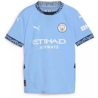 Koszulka dziecięca Puma 77507801 MCFC HOME JERSEY REPLICA JR Niebieska Koszulka dziecięca Puma 77507801 MCFC HOME JERSEY REPLICA JR Niebieska