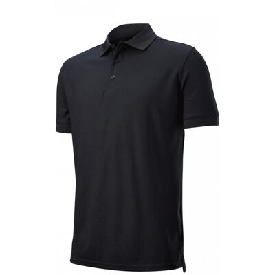 Wilson Staff Koszulka golfowa polo Authentic Polo (czarna, rozm. L) Wilson Staff Koszulka golfowa polo Authentic Polo (czarna, rozm. L)