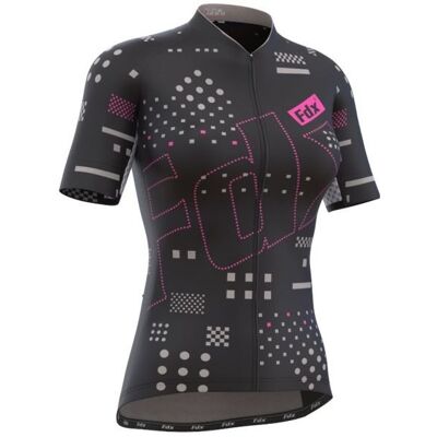 Koszulka kolarska, damska, FDX AD Half Sleeve Cycling Jersey BLACK/PINK Koszulka kolarska, damska, FDX AD Half Sleeve Cycling Jersey BLACK/PINK