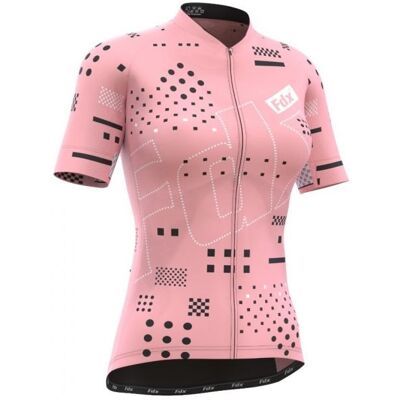 Koszulka kolarska, damska, FDX AD Half Sleeve Cycling Jersey PINK Koszulka kolarska, damska, FDX AD Half Sleeve Cycling Jersey PINK