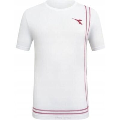 Koszulka Kompresyjna Diadora Ss T-Shirt Stratouno Biała L/xl Koszulka Kompresyjna Diadora Ss T-Shirt Stratouno Biała L/xl