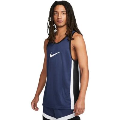 Koszulka koszykarska Nike Icon Dri-FIT Basketball Jersey Granatowa - DV9967-410-M Koszulka koszykarska Nike Icon Dri-FIT Basketball Jersey Granatowa - DV9967-410-M