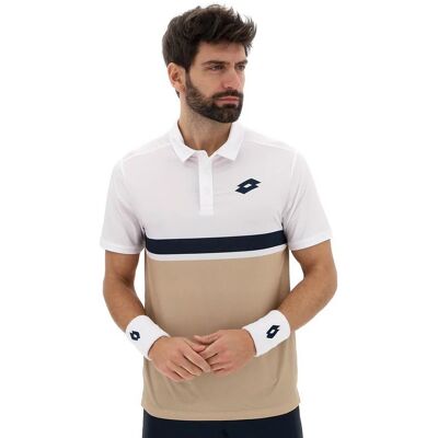 Koszulka Lotto Polo Tech V-D1 Tee Men Irish Beige Xl Koszulka Lotto Polo Tech V-D1 Tee Men Irish Beige Xl