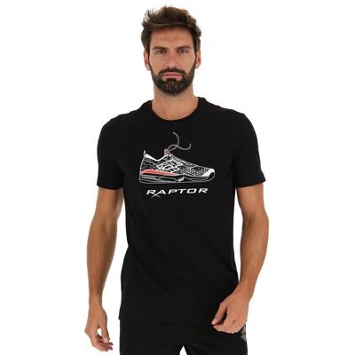 Koszulka Lotto Squadra Ii Tee Raptor Men All Black S Koszulka Lotto Squadra Ii Tee Raptor Men All Black S