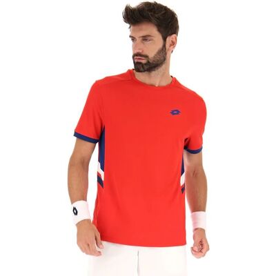 Koszulka Lotto Squadra Iii Tee Men Flame Red M Koszulka Lotto Squadra Iii Tee Men Flame Red M