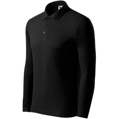 Koszulka Malfini Pique Polo Ls M (Kolor Czarny, Rozmiar L) Koszulka Malfini Pique Polo Ls M (Kolor Czarny, Rozmiar L)