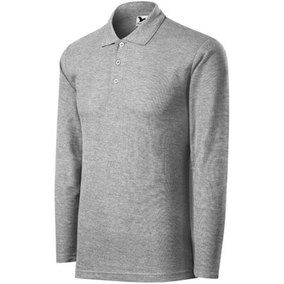 Koszulka Malfini Pique Polo Ls M (Kolor Szary/srebrny, Rozmiar L) Koszulka Malfini Pique Polo Ls M (Kolor Szary/srebrny, Rozmiar L)