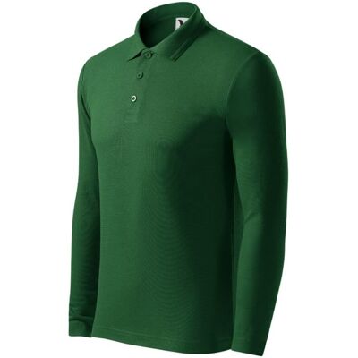 Koszulka Malfini Pique Polo Ls M (Kolor Zielony, Rozmiar S) Koszulka Malfini Pique Polo Ls M (Kolor Zielony, Rozmiar S)