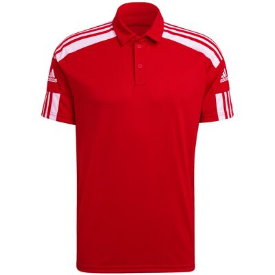 Koszulka męska adidas Squadra 21 Polo czerowna GP6429 Koszulka męska adidas Squadra 21 Polo czerowna GP6429