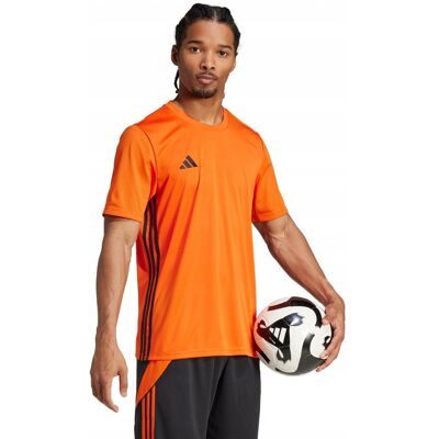Koszulka męska adidas Tabela 23 Jersey pomarańczowo-czarna JI8827 L Koszulka męska adidas Tabela 23 Jersey pomarańczowo-czarna JI8827 L