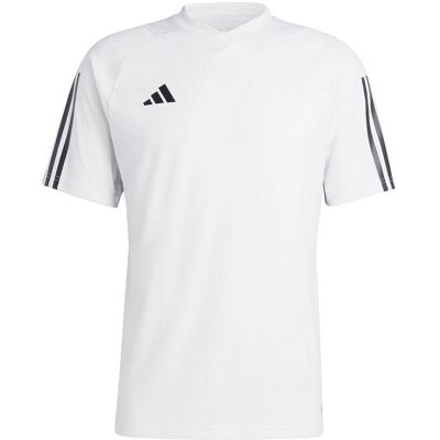 Koszulka wyścigowa Adidas Tiro 23 - Biała/Czarna - Koszulka Koszulka wyścigowa Adidas Tiro 23 - Biała/Czarna - Koszulka