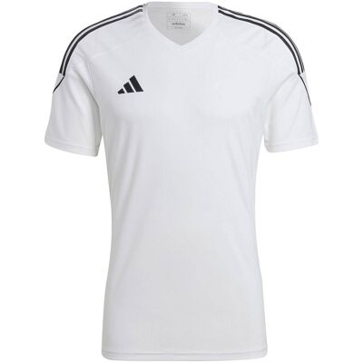 Koszulka męska adidas Tiro 23 League Jersey biała HR4610-S Koszulka męska adidas Tiro 23 League Jersey biała HR4610-S