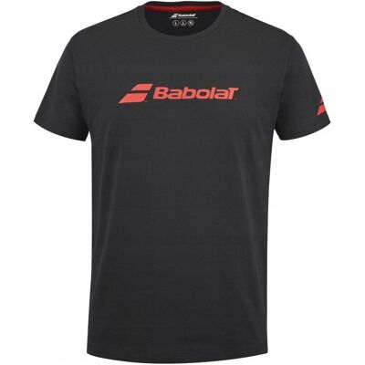 Koszulka męska Babolat Exercise Tee Man black M Koszulka męska Babolat Exercise Tee Man black M