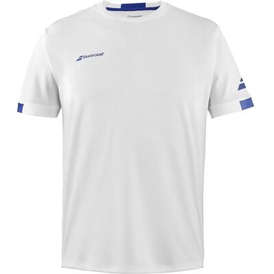 Koszulka męska Babolat Play Crew Neck Tee Men white/white M Koszulka męska Babolat Play Crew Neck Tee Men white/white M