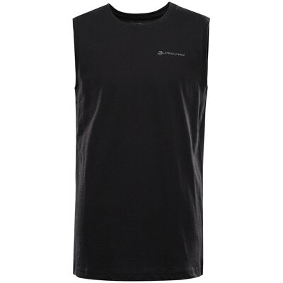 Koszulka męska bawełniana bez rękawów Alpine Pro Quaret 2 k.czarny r.3XL Koszulka męska bawełniana bez rękawów Alpine Pro Quaret 2 k.czarny r.3XL