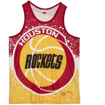 Koszulka Męska Bezrękawnik Mitchell & Ness Nba Houston Rockets Tank Top-Xxl Koszulka Męska Bezrękawnik Mitchell & Ness Nba Houston Rockets Tank Top-Xxl