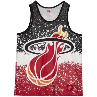 Mitchell & Ness Miami Heat Koszykarska koszulka bez rękawów - Cały rok Mitchell & Ness Miami Heat Koszykarska koszulka bez rękawów - Cały rok