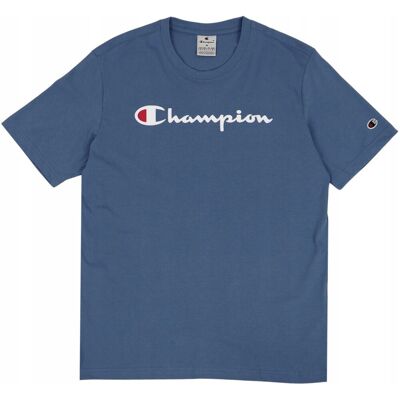Koszulka Męska Champion Ss Tee Niebieska 220256 Bs099 L Koszulka Męska Champion Ss Tee Niebieska 220256 Bs099 L