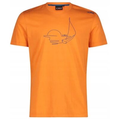 Koszulka Męska Cmp Campagnolo Man T-Shirt 30t9367/28ct - 52 Koszulka Męska Cmp Campagnolo Man T-Shirt 30t9367/28ct - 52