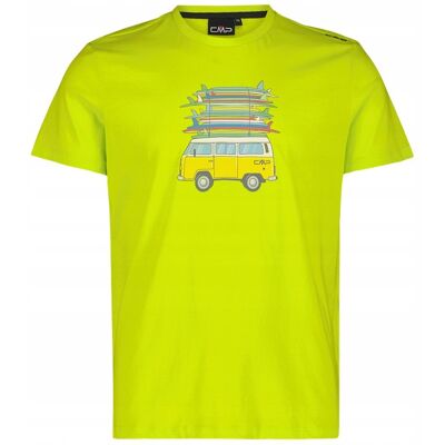 Koszulka Męska Cmp Campagnolo Man T-Shirt 30t9367/50et - 54 Koszulka Męska Cmp Campagnolo Man T-Shirt 30t9367/50et - 54