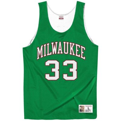 Koszulka Męska Dwustronna Mitchell & Ness Tank Milwaukee Bucks Kareem Abdul-Jabbar-Xxxl Koszulka Męska Dwustronna Mitchell & Ness Tank Milwaukee Bucks Kareem Abdul-Jabbar-Xxxl