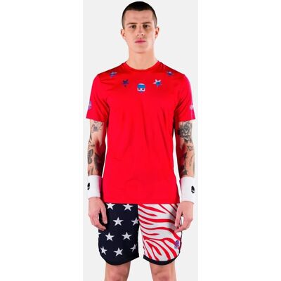 Koszulka Męska Hydrogen Star Tech Tee Red Koszulka Męska Hydrogen Star Tech Tee Red