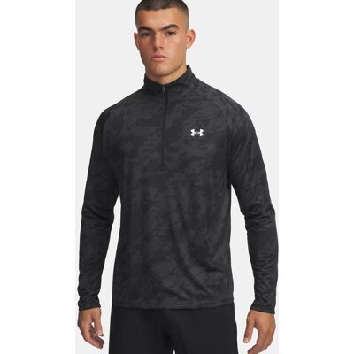 Koszulka męska koszulka z długim rękawem i zapięciem na zamek ½ Under Armour 1328495-007 Czarny S Koszulka męska koszulka z długim rękawem i zapięciem na zamek ½ Under Armour 1328495-007 Czarny S