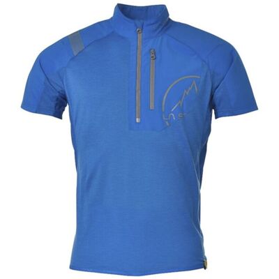 Koszulka męska La Sportiva Promo Mattstock techniczna niebieska-S Koszulka męska La Sportiva Promo Mattstock techniczna niebieska-S