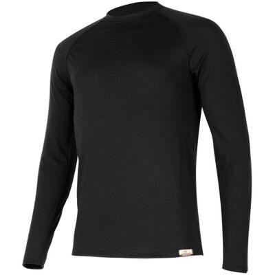 Koszulka Męska Lasting Atar 100% Merino Wool Hiking Czarny (9090) L Koszulka Męska Lasting Atar 100% Merino Wool Hiking Czarny (9090) L