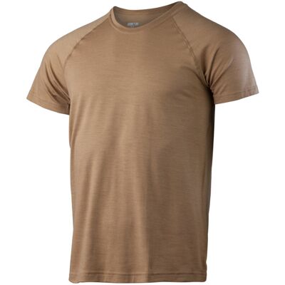 Koszulka Męska Lasting Quido 100% Merino Wool Hiking Brązowy (7474) L Koszulka Męska Lasting Quido 100% Merino Wool Hiking Brązowy (7474) L