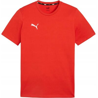 Koszulka Męska Puma Team Goal Casuals Tee Czerwona 658615 01 S Koszulka Męska Puma Team Goal Casuals Tee Czerwona 658615 01 S