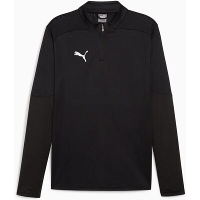 Koszulka męska Puma TEAMFINAL TRAINING 1/4 ZIP czarne 65855103 r XL Koszulka męska Puma TEAMFINAL TRAINING 1/4 ZIP czarne 65855103 r XL