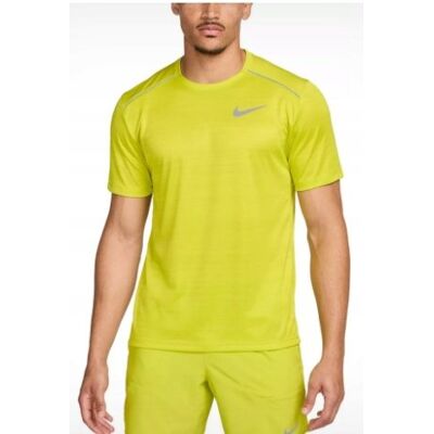 Koszulka Męska Sportowa Żółta Nike Dri-Fit Miler T-shirt AJ7565-308 r. XL Koszulka Męska Sportowa Żółta Nike Dri-Fit Miler T-shirt AJ7565-308 r. XL