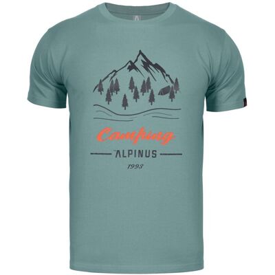 Koszulka Męska T-Shirt Alpinus Polaris Miętowy - S Koszulka Męska T-Shirt Alpinus Polaris Miętowy - S