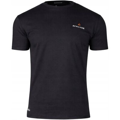 Bergson Koszulka Męska T-Shirt ARCHO SL Black rozmiar XXL Bergson Koszulka Męska T-Shirt ARCHO SL Black rozmiar XXL
