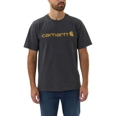 Koszulka Męska T-Shirt Carhartt Heavyweight Core Logo - S Koszulka Męska T-Shirt Carhartt Heavyweight Core Logo - S