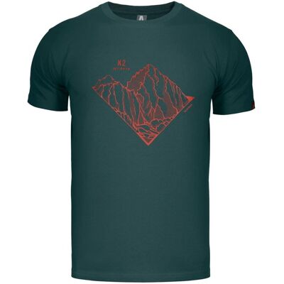 Koszulka męska T-shirt z modalu Alpinus Skilbrum zielony - S Koszulka męska T-shirt z modalu Alpinus Skilbrum zielony - S