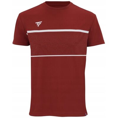 Koszulka męska Tecnifibre Team Tech Tee cardinal XL Koszulka męska Tecnifibre Team Tech Tee cardinal XL