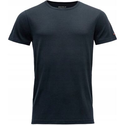 Inny producent Koszulka Męska Termoaktywna Devold Breeze Merino 150 T-Shirt - Ink - L Inny producent Koszulka Męska Termoaktywna Devold Breeze Merino 150 T-Shirt - Ink - L