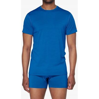 Inny producent Koszulka Męska Termoaktywna Devold Breeze Merino 150 T-Shirt - Royal - M Inny producent Koszulka Męska Termoaktywna Devold Breeze Merino 150 T-Shirt - Royal - M