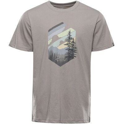 Koszulka męska turystyczna Alpine Pro Noger k.brązowy r.3XL Koszulka męska turystyczna Alpine Pro Noger k.brązowy r.3XL
