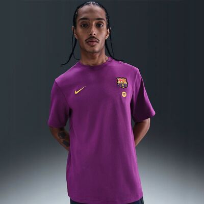 Koszulka Nike FC Barcelona SS Top HJ6549-595 M fioletowy Koszulka Nike FC Barcelona SS Top HJ6549-595 M fioletowy